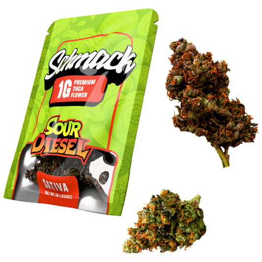 1G THCA FLOWER | SOUR DIESEL