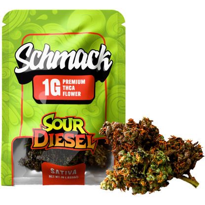1G THCA FLOWER | SOUR DIESEL