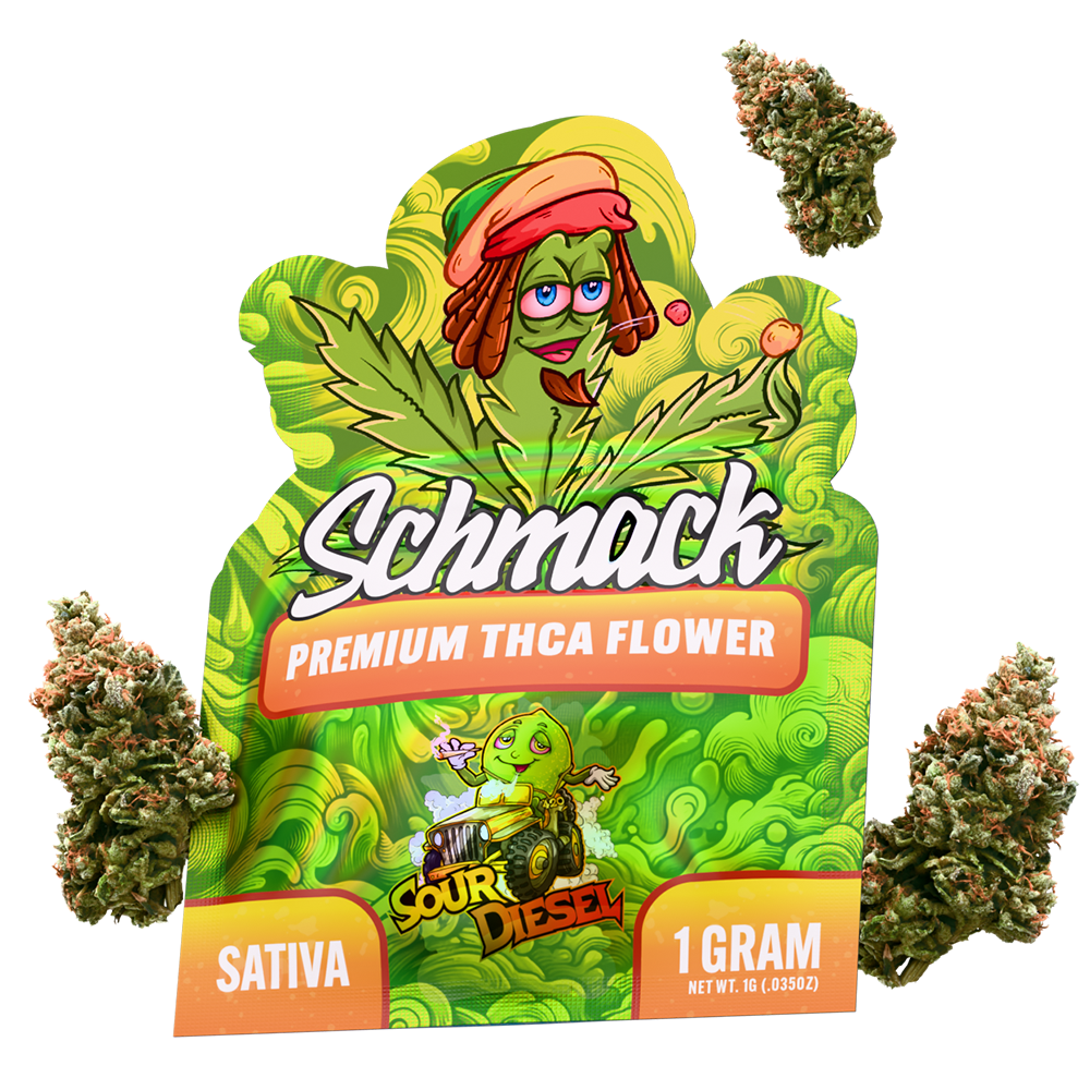 1G THCA FLOWER | SOUR DIESEL