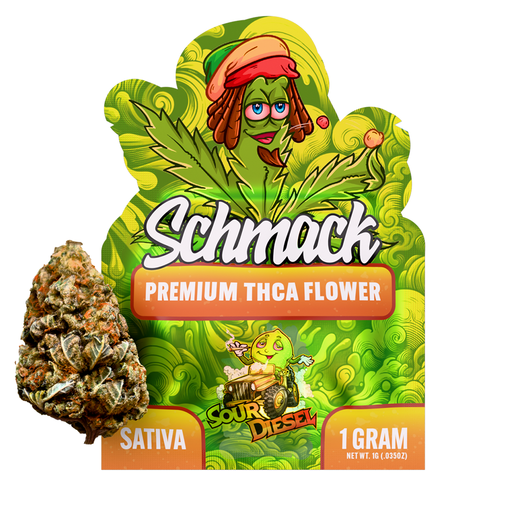 1G THCA FLOWER | SOUR DIESEL