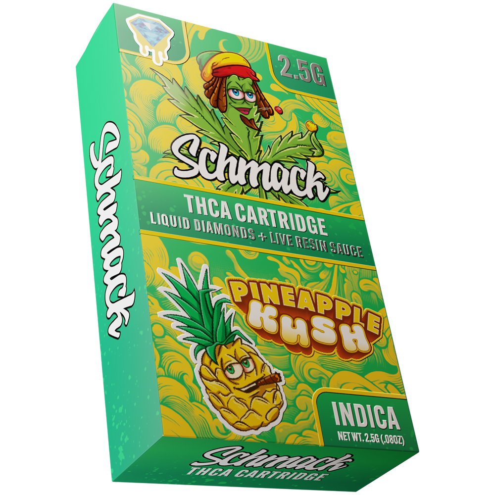 2.5G LIQUID DIAMOND CARTRIDGE | PINEAPPLE KUSH