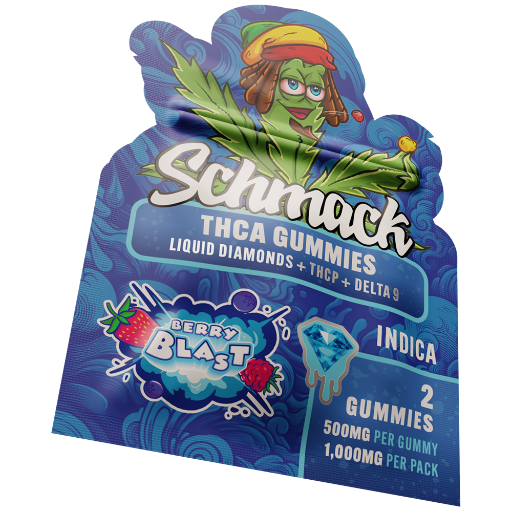 1,000MG LIQUID DIAMOND GUMMIES | BERRY BLAST