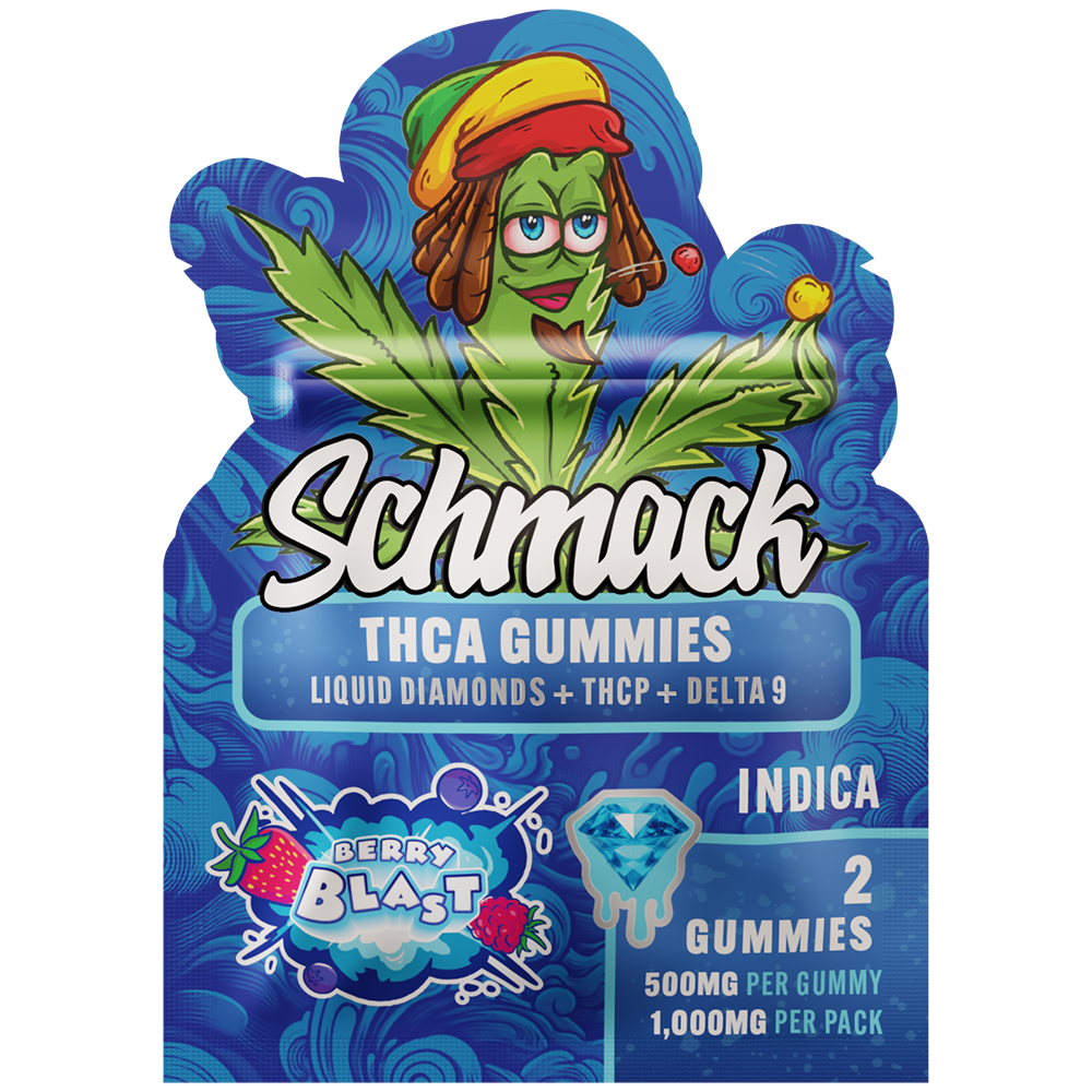 1,000MG LIQUID DIAMOND GUMMIES | BERRY BLAST