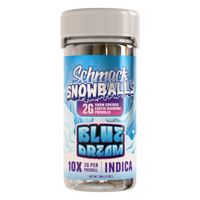 SNOWBALLS 2G PREROLL 10PK JAR