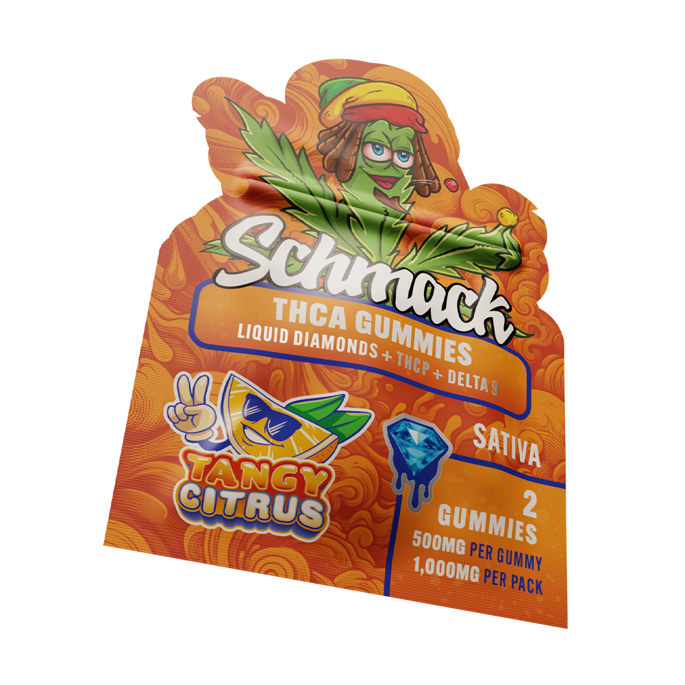 2CT Liquid Diamonds Gummies 1,000MG | Tangy Citrus - Sativa