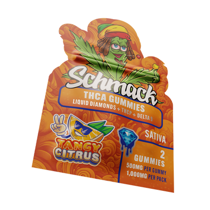 2CT Liquid Diamonds Gummies 1,000MG | Tangy Citrus - Sativa