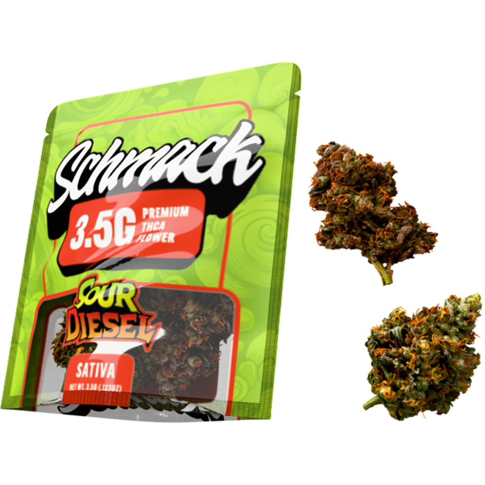 3.5G THCA FLOWER | SOUR DIESEL