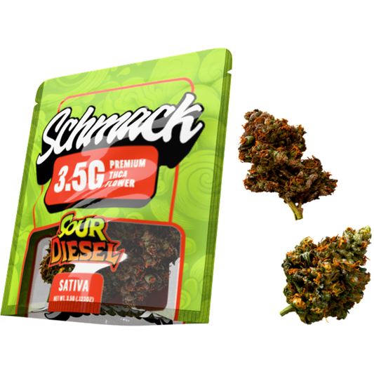 3.5G THCA FLOWER | SOUR DIESEL