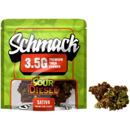 3.5G THCA FLOWER | SOUR DIESEL