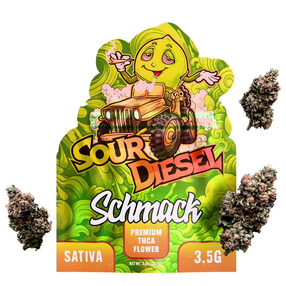 3.5G THCA FLOWER | SOUR DIESEL