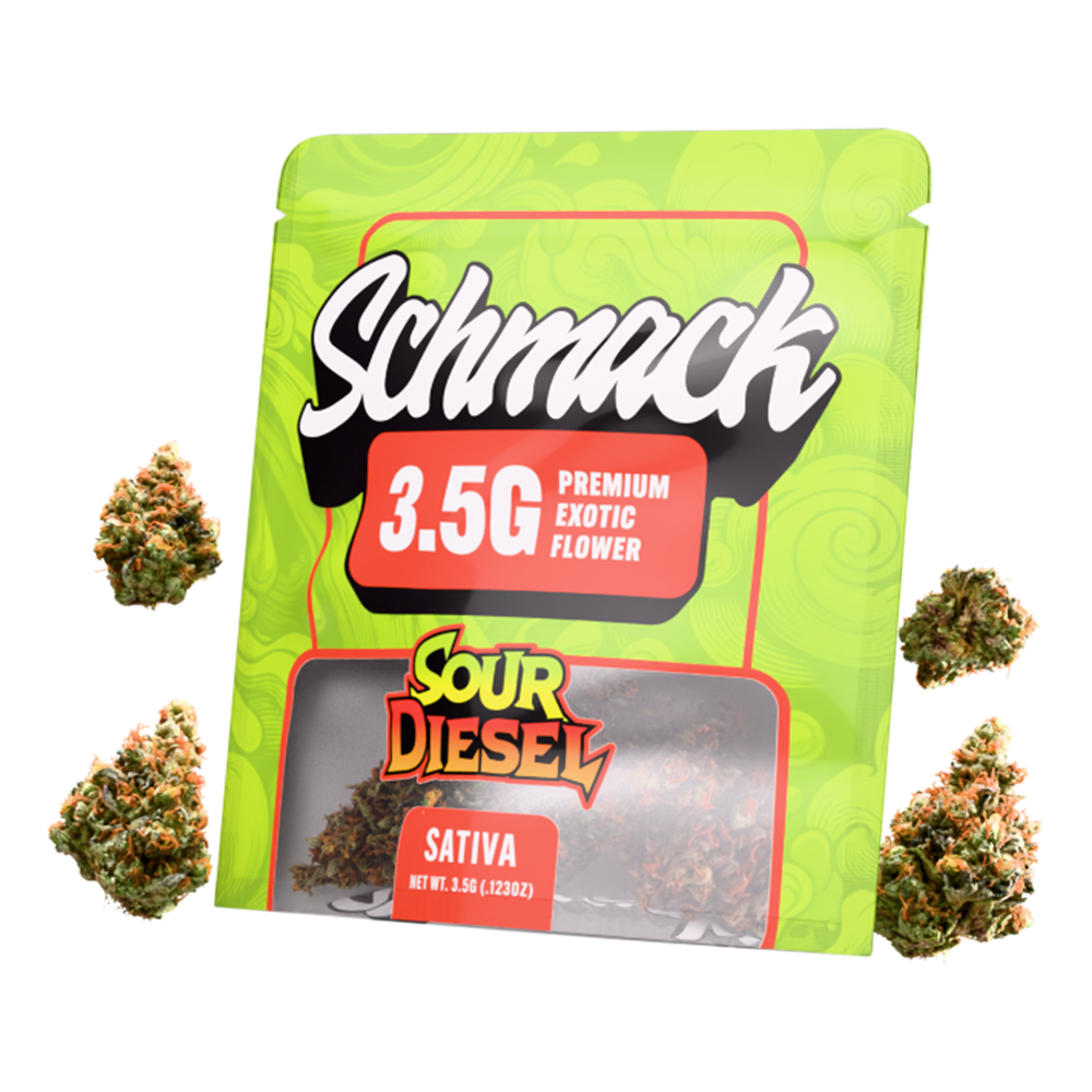 3.5G INFUSED THCP FLOWER | SOUR DIESEL