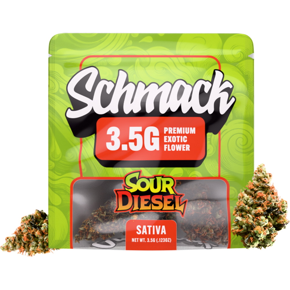 3.5G INFUSED THCP FLOWER | SOUR DIESEL