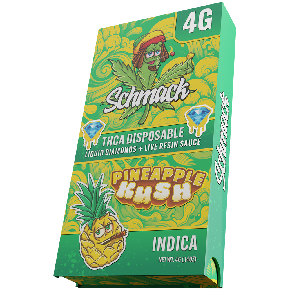 4G LIQUID DIAMOND DISPOSABLE | PINEAPPLE KUSH