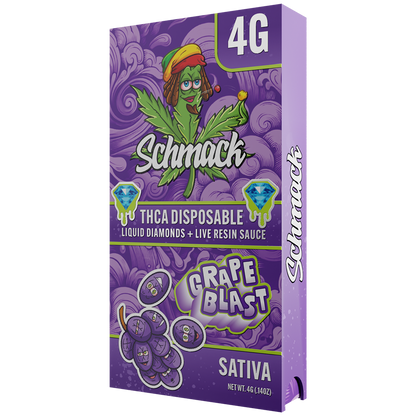 4G LIQUID DIAMOND DISPOSABLE | GRAPE BLAST