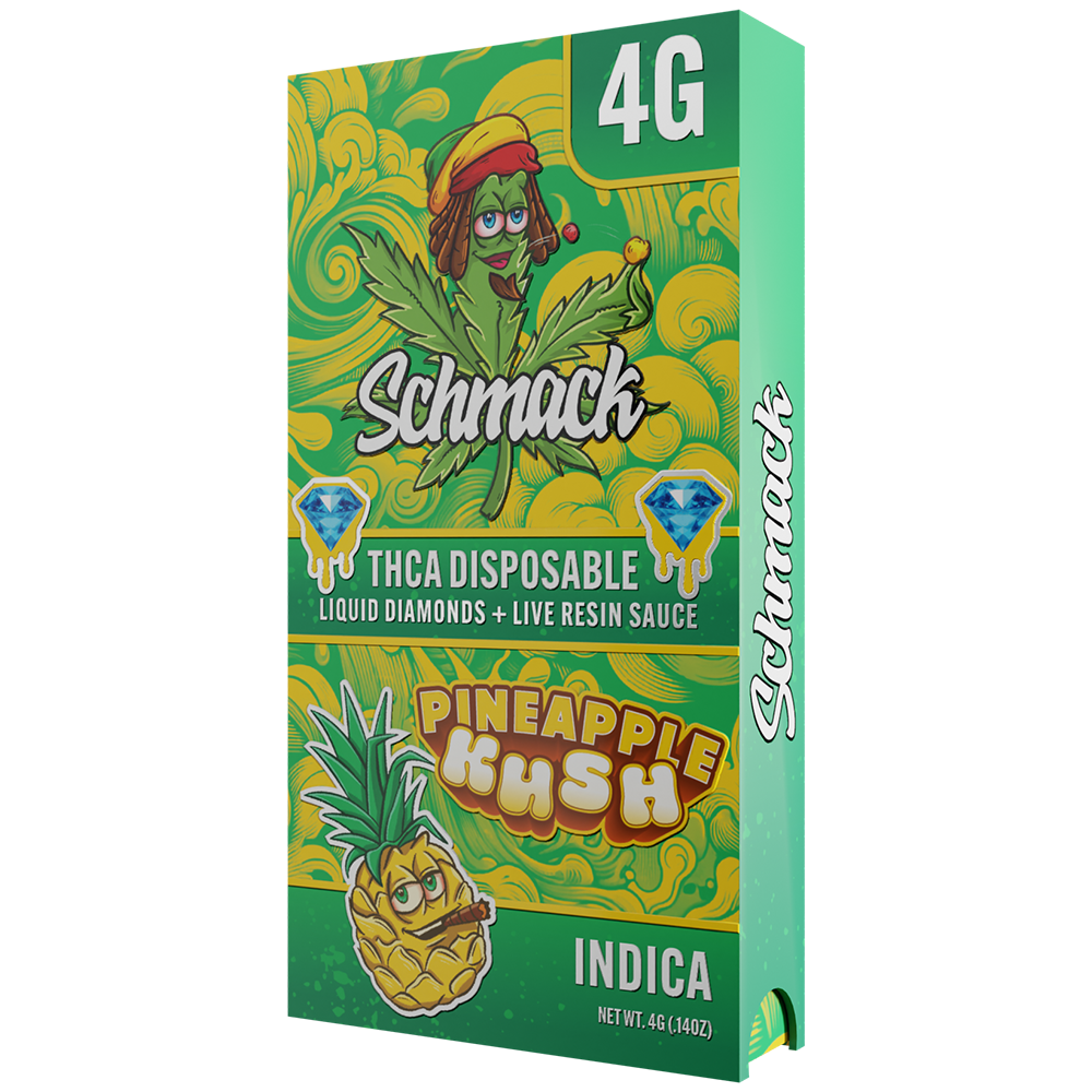 4G LIQUID DIAMOND DISPOSABLE | PINEAPPLE KUSH