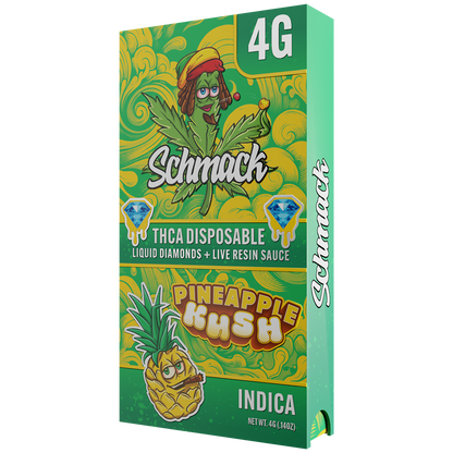 4G LIQUID DIAMOND DISPOSABLE | PINEAPPLE KUSH