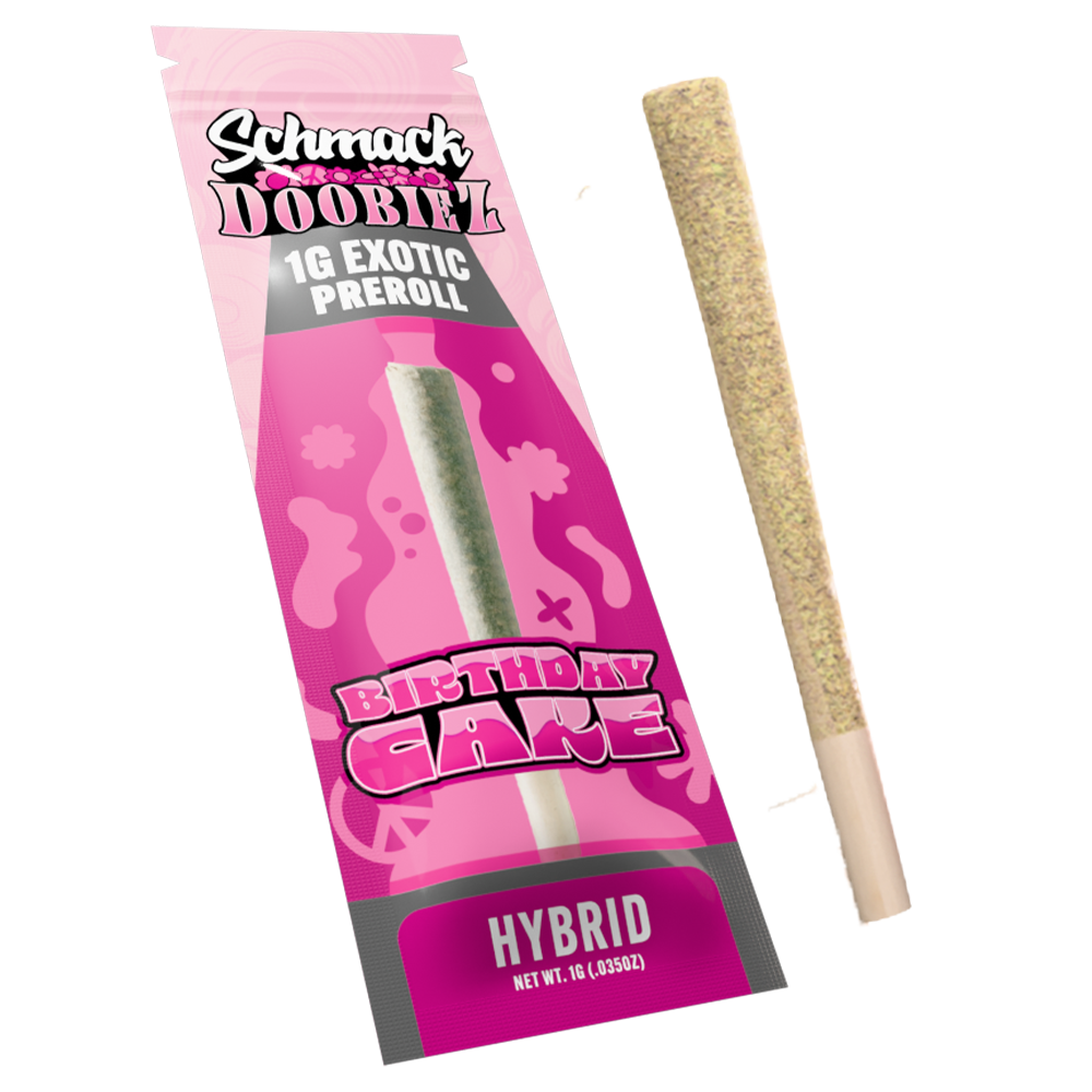 DOOBIEZ EXOTIC 1G PREROLL | BIRTHDAY CAKE