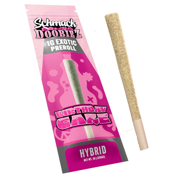 DOOBIEZ EXOTIC 1G PREROLL | BIRTHDAY CAKE