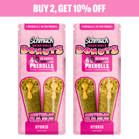 DONUTS HASH INFUSED 4G PREROLL | BIRTHDAY CAKE