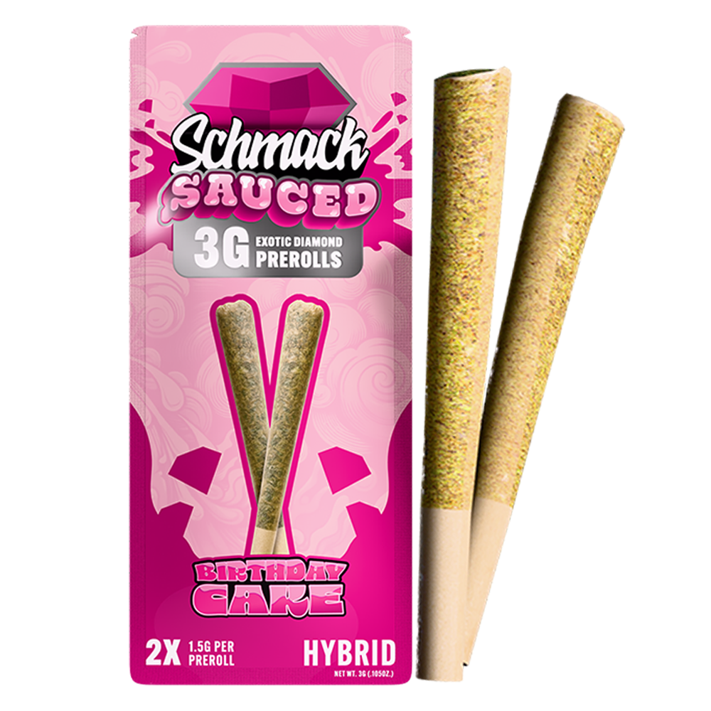 SAUCED DIAMOND 3G PREROLL | BIRTHDAY CAKE
