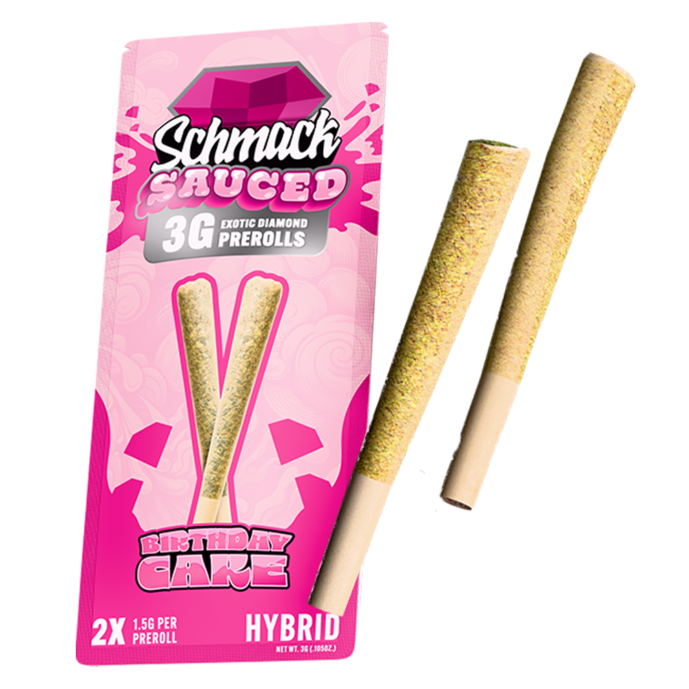 SAUCED DIAMOND 3G PREROLL | BIRTHDAY CAKE