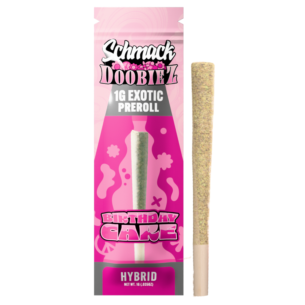 DOOBIEZ EXOTIC 1G PREROLL | BIRTHDAY CAKE