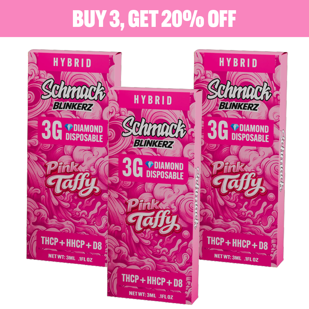 3G LIQUID DIAMOND DISPOSABLE | PINK TAFFY