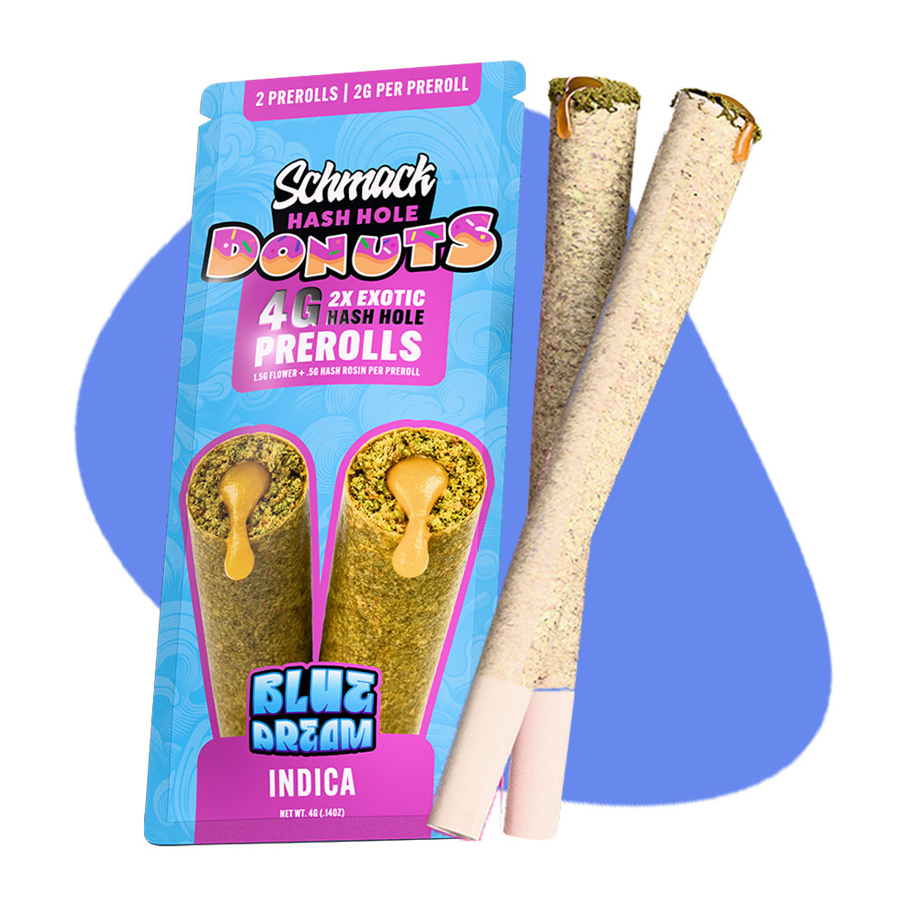 DONUTS HASH INFUSED 4G PREROLL | BLUE DREAM