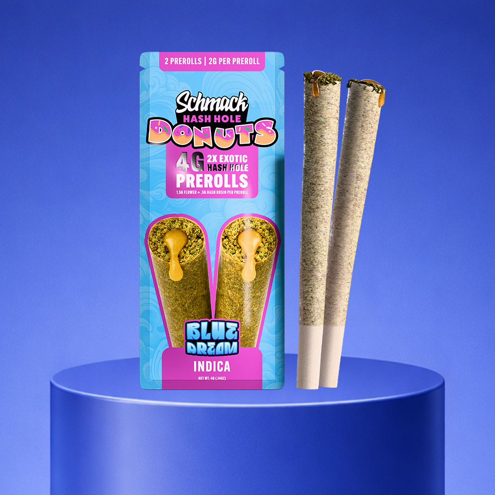 DONUTS HASH INFUSED 4G PREROLL | BLUE DREAM