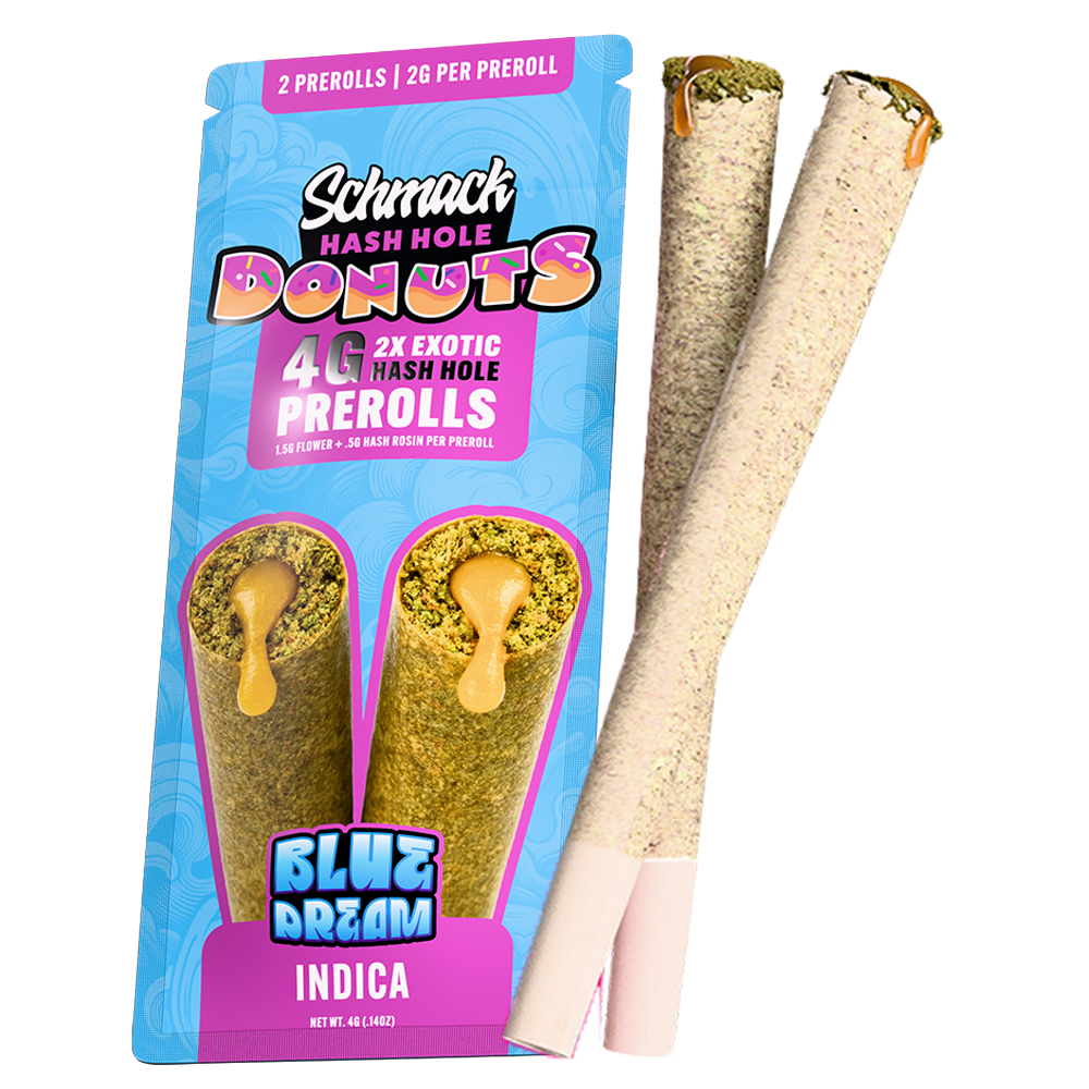 DONUTS HASH INFUSED 4G PREROLL | BLUE DREAM