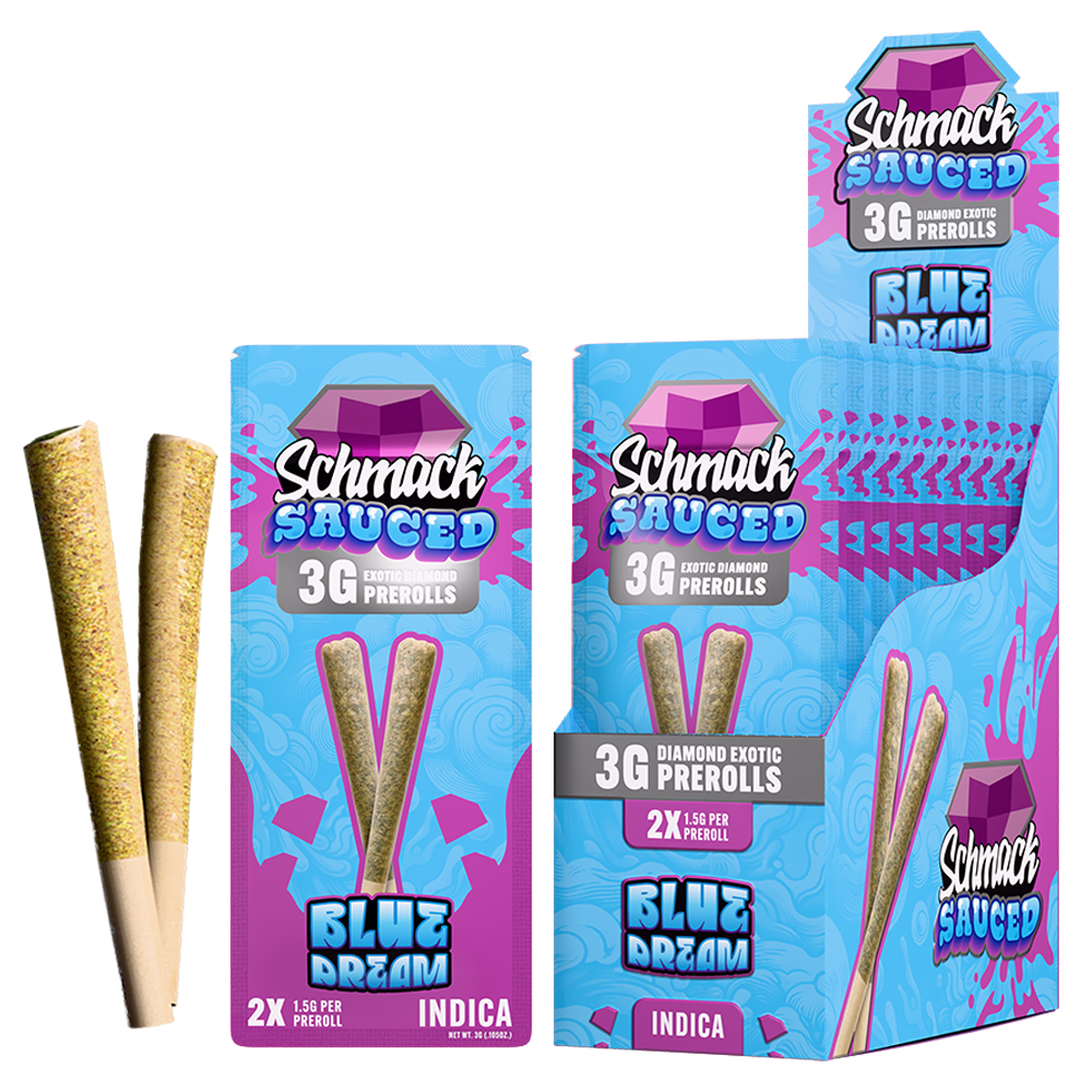 SAUCED DIAMOND 3G PREROLL | BLUE DREAM