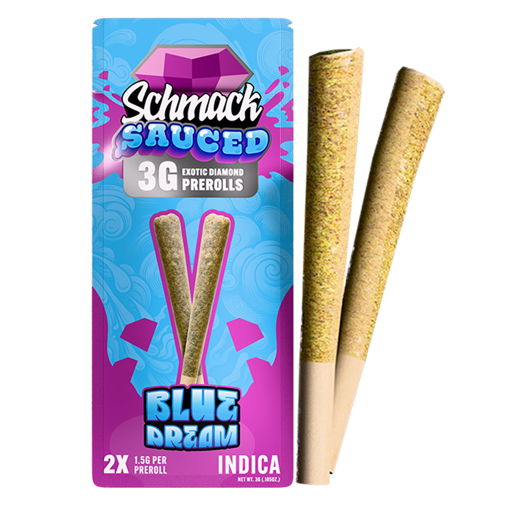 SAUCED DIAMOND 3G PREROLL | BLUE DREAM