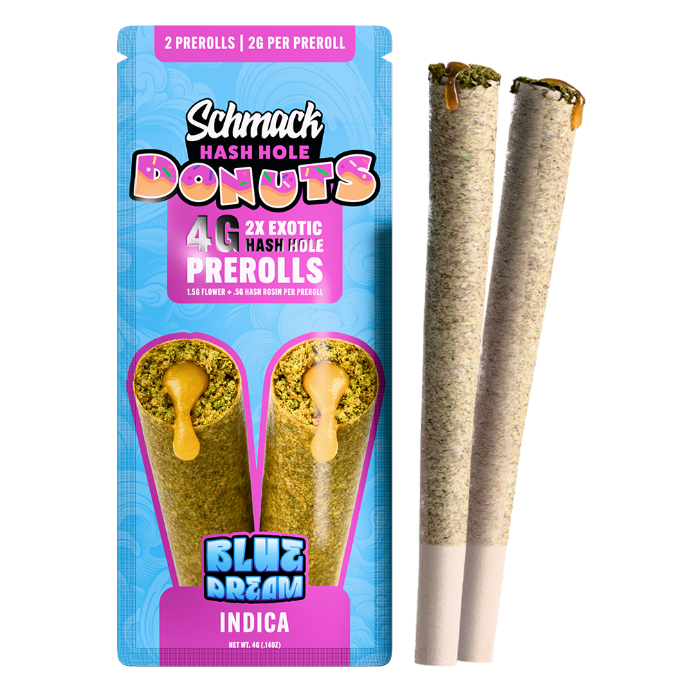 DONUTS HASH INFUSED 4G PREROLL | BLUE DREAM