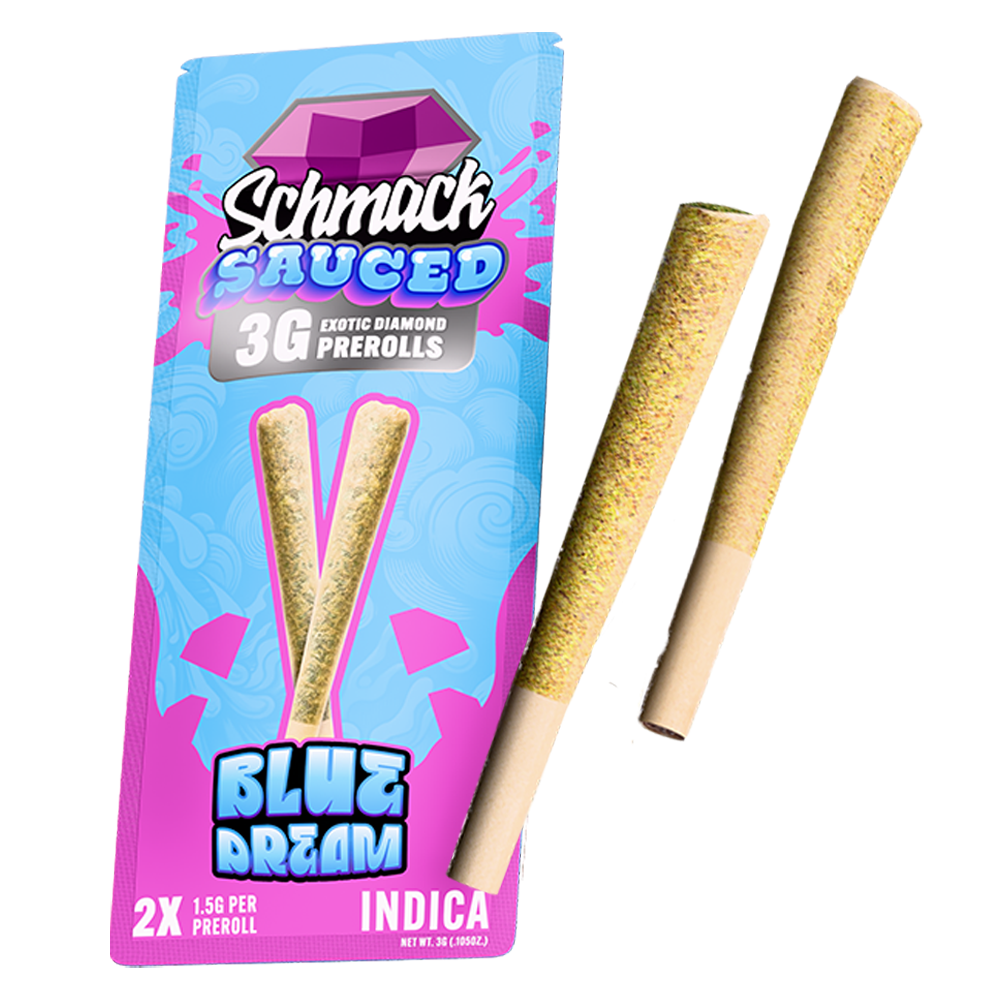 SAUCED DIAMOND 3G PREROLL | BLUE DREAM