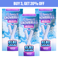 SNOWBALLS COATED 4G PREROLL | BLUE DREAM