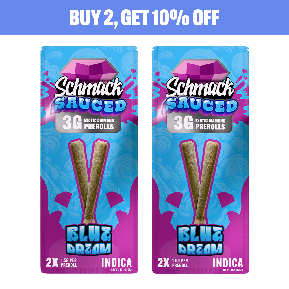 SAUCED DIAMOND 3G PREROLL | BLUE DREAM