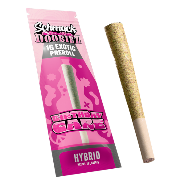 DOOBIEZ EXOTIC 1G PREROLL | BIRTHDAY CAKE