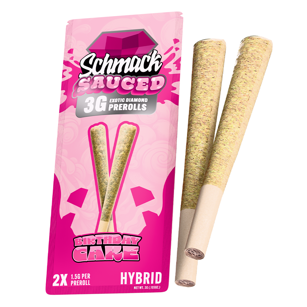 SAUCED DIAMOND 3G PREROLL | BIRTHDAY CAKE