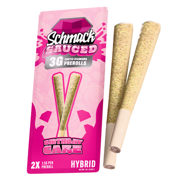 SAUCED DIAMOND 3G PREROLL | BIRTHDAY CAKE