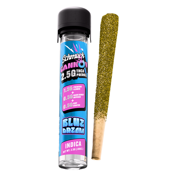 CANNON KIEF COATED & HASH INFUSED 2.5G PREROLL | BLUE DREAM