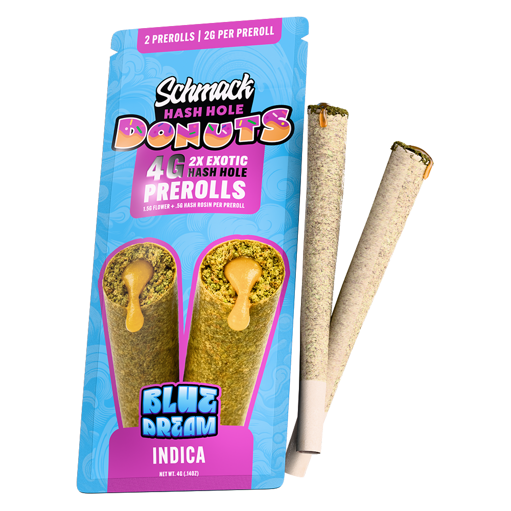 DONUTS HASH INFUSED 4G PREROLL | BLUE DREAM