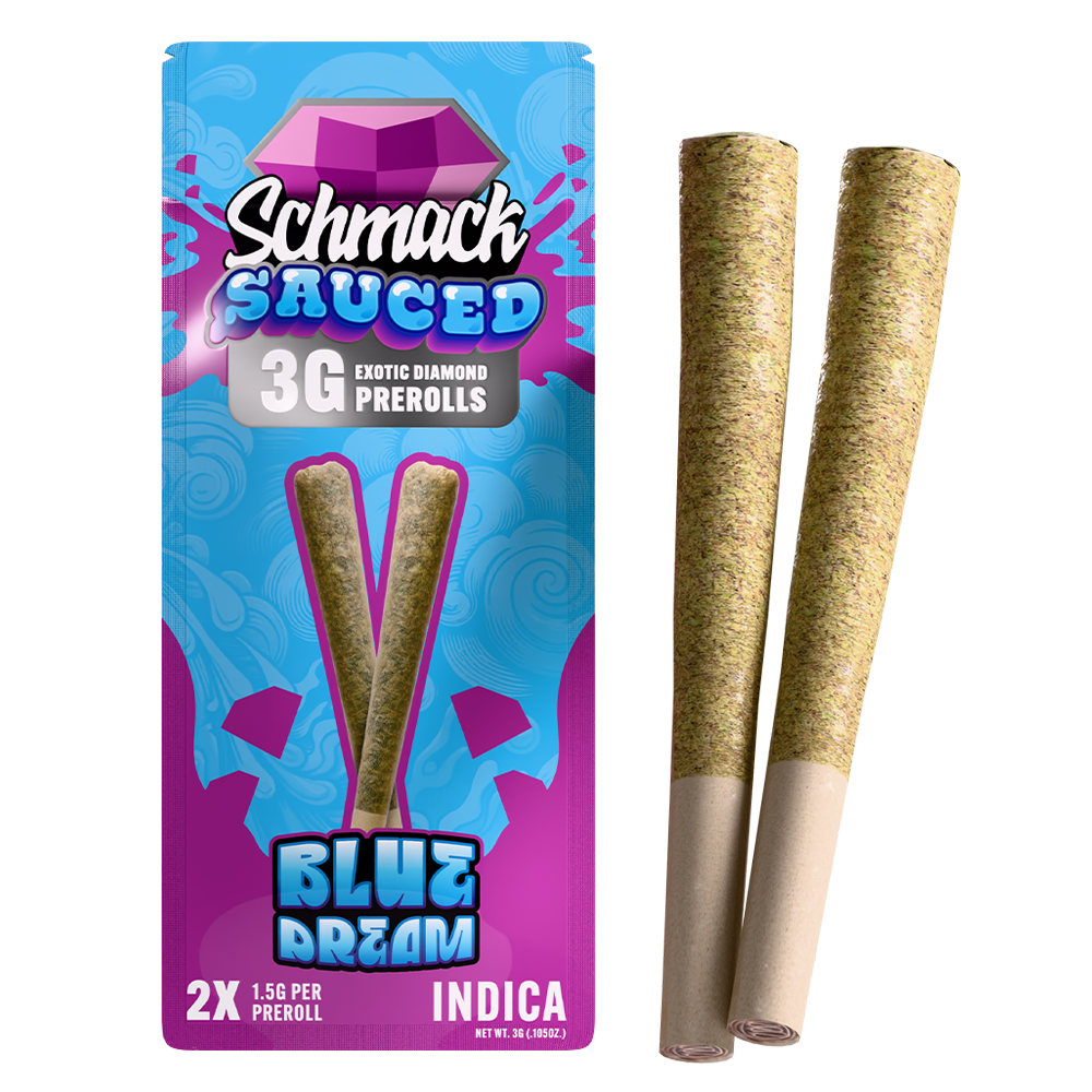 SAUCED DIAMOND 3G PREROLL | BLUE DREAM
