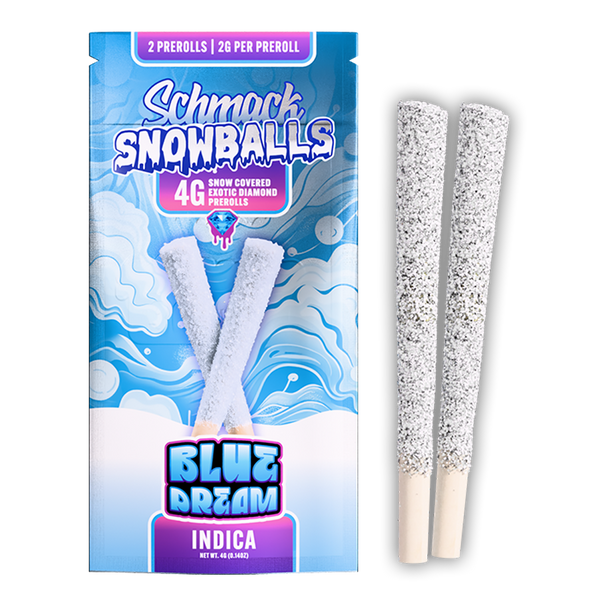SNOWBALLS COATED 4G PREROLL | BLUE DREAM