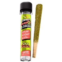 CANNON KIEF COATED & HASH INFUSED 2.5G PREROLL | SOUR DIESEL