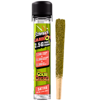 CANNON KIEF COATED & HASH INFUSED 2.5G PREROLL | SOUR DIESEL