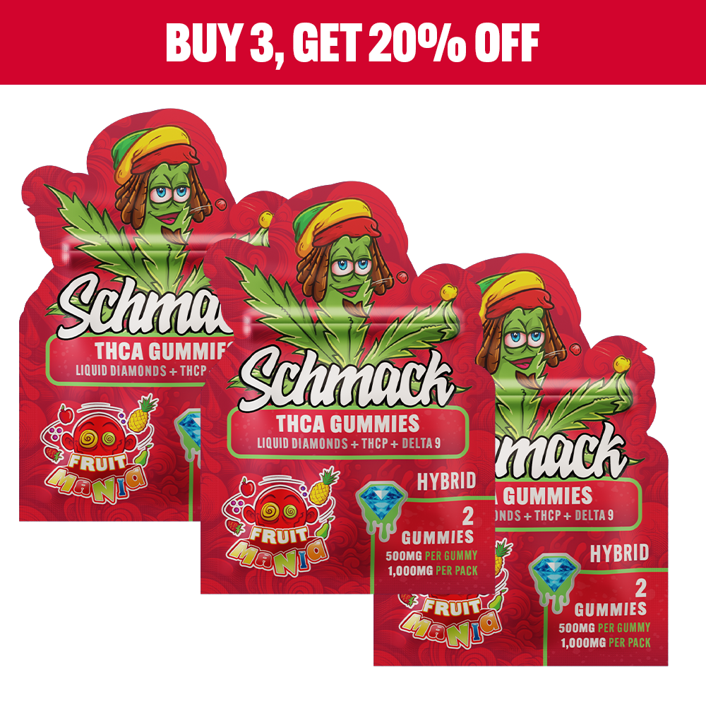 1,000MG LIQUID DIAMOND GUMMIES | FRUIT MANIA