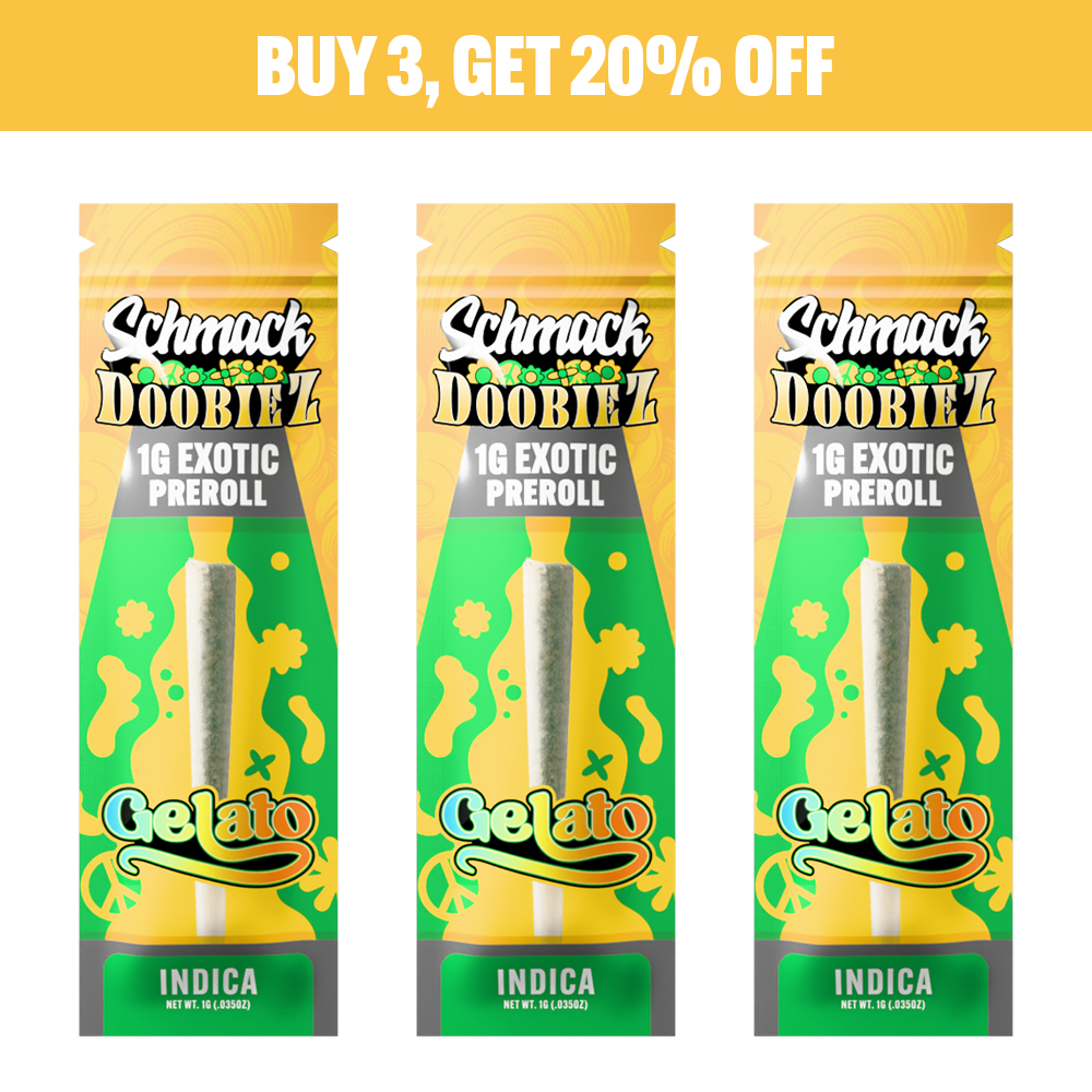 DOOBIEZ EXOTIC 1G PREROLL | GELATO