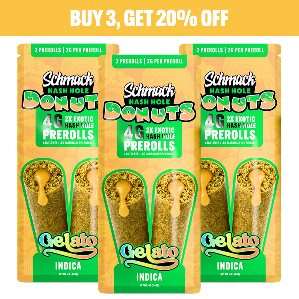 DONUTS HASH INFUSED 4G PREROLL | GELATO