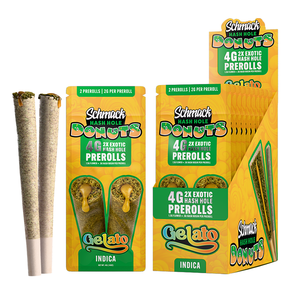 DONUTS HASH INFUSED 4G PREROLL | GELATO