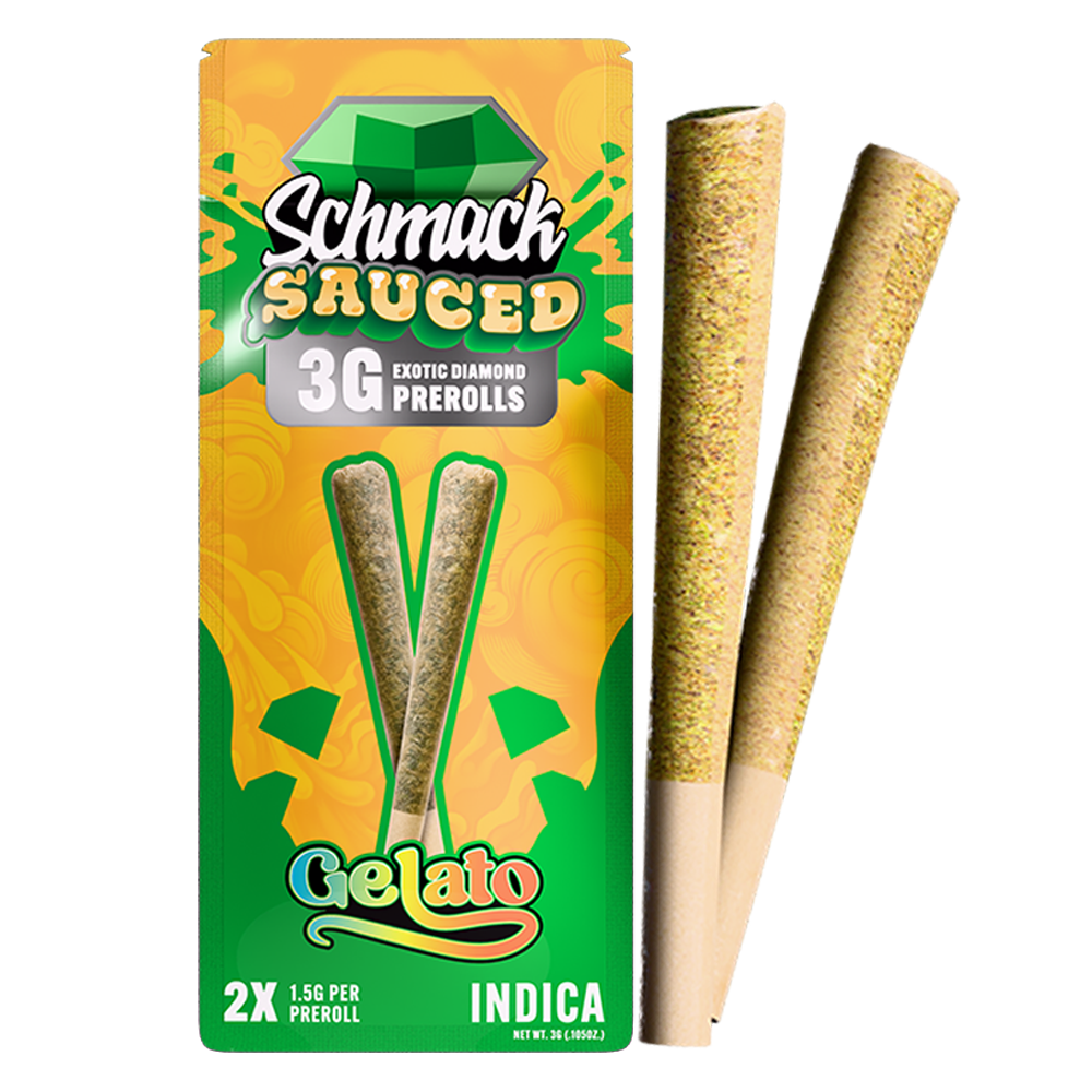 SAUCED DIAMOND 3G PREROLL | GELATO